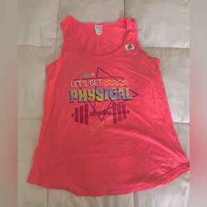 Retro 80’s Pink Tank
